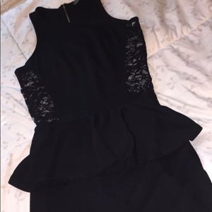 Cute black & lace dress